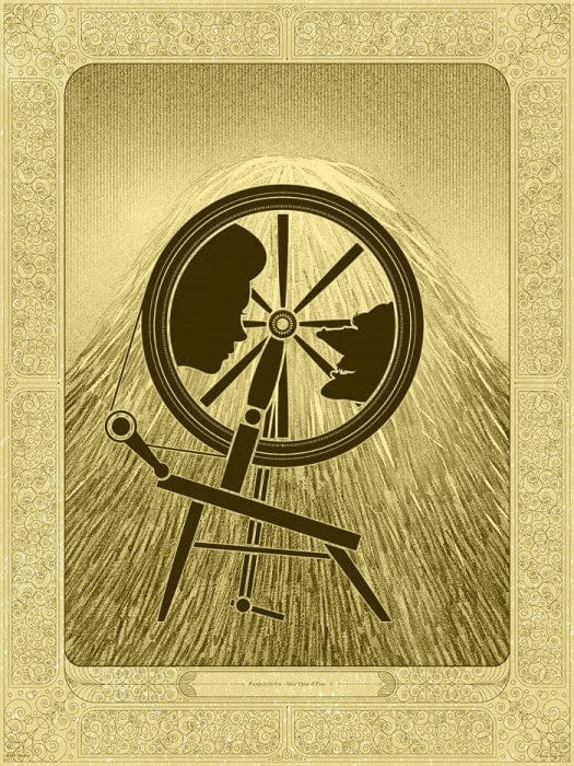 Once Upon A Time Rumpelstiltskin   Variant Kevin Tong poster