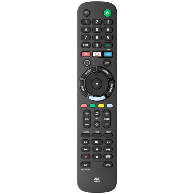One For All Sony TV Replacement Remote Control | URC4912 One4All Remote Control Euronics Ireland