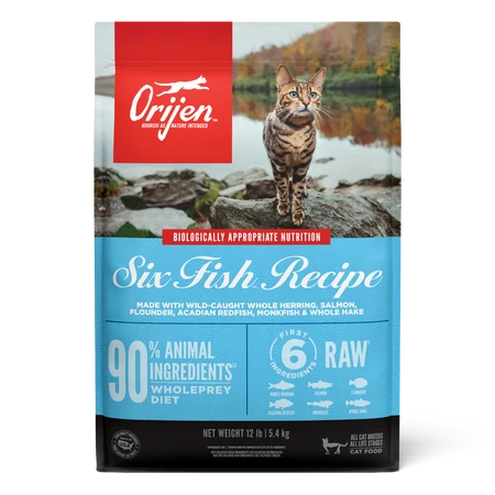 Orijen Dry Cat Food USA-6 Fish USA - Dog.Dog.Cat.
