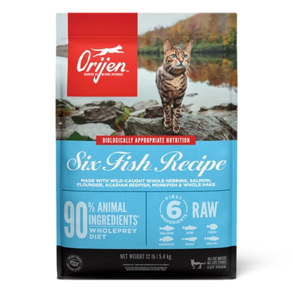 Orijen Dry Cat Food USA-6 Fish USA - Dog.Dog.Cat.
