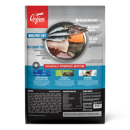 Orijen Dry Cat Food USA-6 Fish USA - Dog.Dog.Cat.
