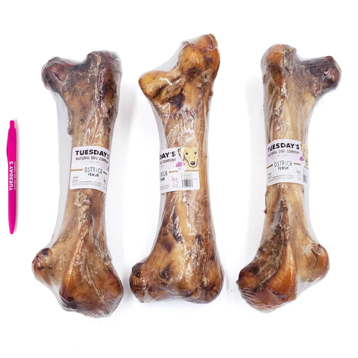 Ostrich Femur Bone - Dog.Dog.Cat.