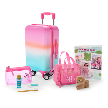 Packed with Fun Luggage Set for 18-inch Dolls
