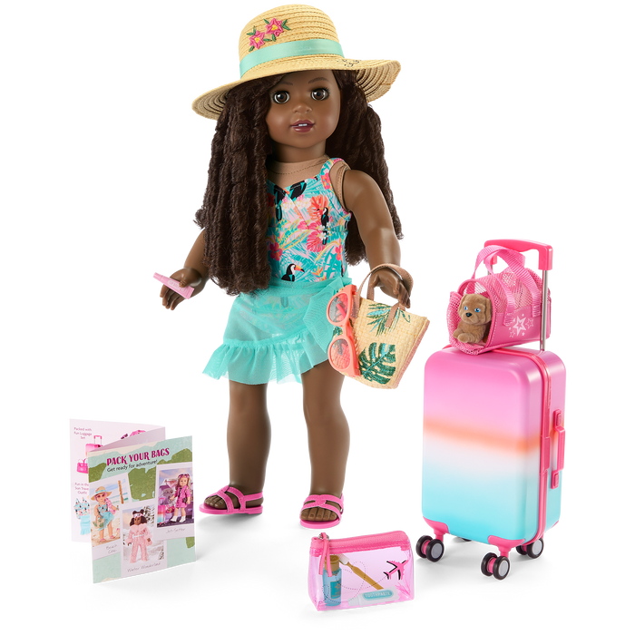 Packed with Fun Luggage Set for 18-inch Dolls