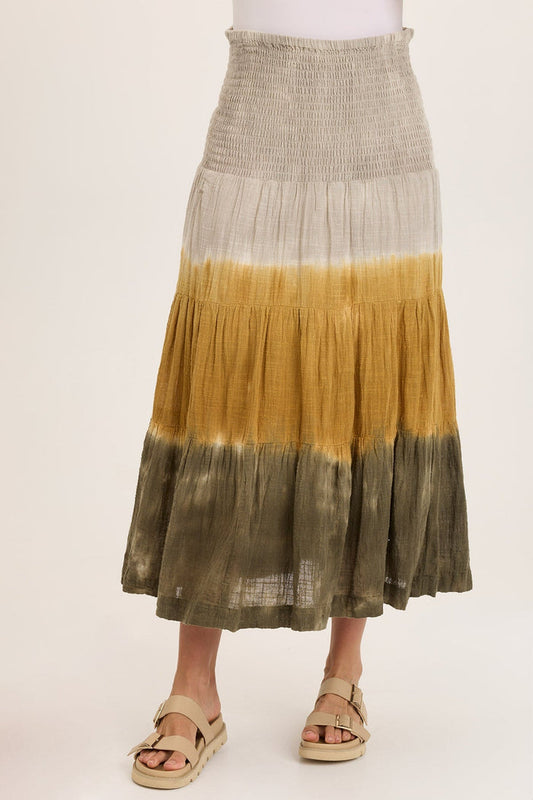 Wearables Paigene Gauze Tiered Skirt
