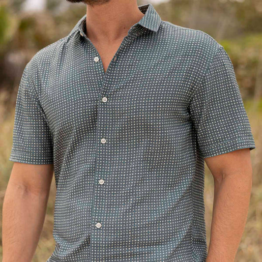 RSVLTS RSVLTS Bamboo Short Sleeve Shirt Palm Weave – Bamboo Short Sleeve Shirt Palm Weave – Bamboo Short Sleeve Shirt