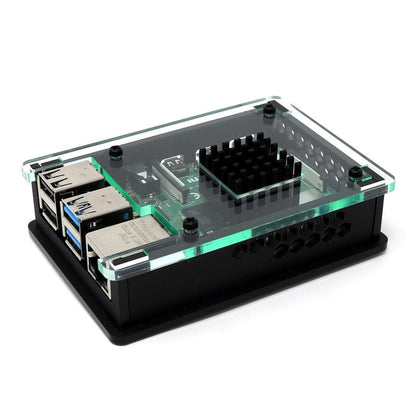 Passive Cooling Heatsink Case for Raspberry Pi 4 by The Pi Hut - The Pi Hut