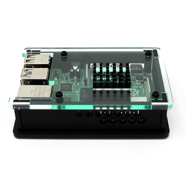 Passive Cooling Heatsink Case for Raspberry Pi 4 by The Pi Hut - The Pi Hut