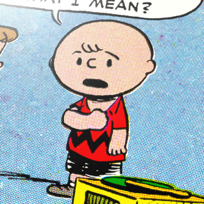 Peanuts Right Here Poster