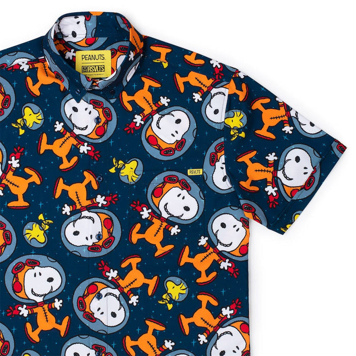 RSVLTS XS Peanuts Short Sleeve Shirt Peanuts "Snoopy in Space" – KUNUFLEX Short Sleeve Shirt Peanuts "Snoopy in Space" – KUNUFLEX Short Sleeve Shirt