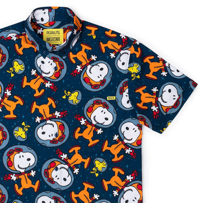 RSVLTS XS Peanuts Short Sleeve Shirt Peanuts "Snoopy in Space" – KUNUFLEX Short Sleeve Shirt Peanuts "Snoopy in Space" – KUNUFLEX Short Sleeve Shirt