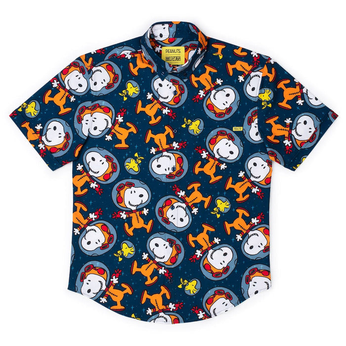 RSVLTS Peanuts Short Sleeve Shirt Peanuts "Snoopy in Space" – KUNUFLEX Short Sleeve Shirt Peanuts "Snoopy in Space" – KUNUFLEX Short Sleeve Shirt