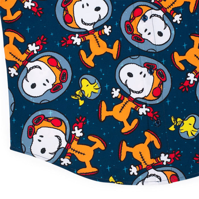 RSVLTS Peanuts Short Sleeve Shirt Peanuts "Snoopy in Space" – KUNUFLEX Short Sleeve Shirt Peanuts "Snoopy in Space" – KUNUFLEX Short Sleeve Shirt