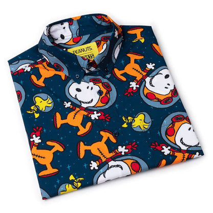 RSVLTS Peanuts Short Sleeve Shirt Peanuts "Snoopy in Space" – KUNUFLEX Short Sleeve Shirt Peanuts "Snoopy in Space" – KUNUFLEX Short Sleeve Shirt