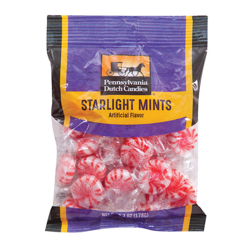 Pennsylvania Dutch Co. Starlight Peppermint Mints Peg Bag - 12 Count