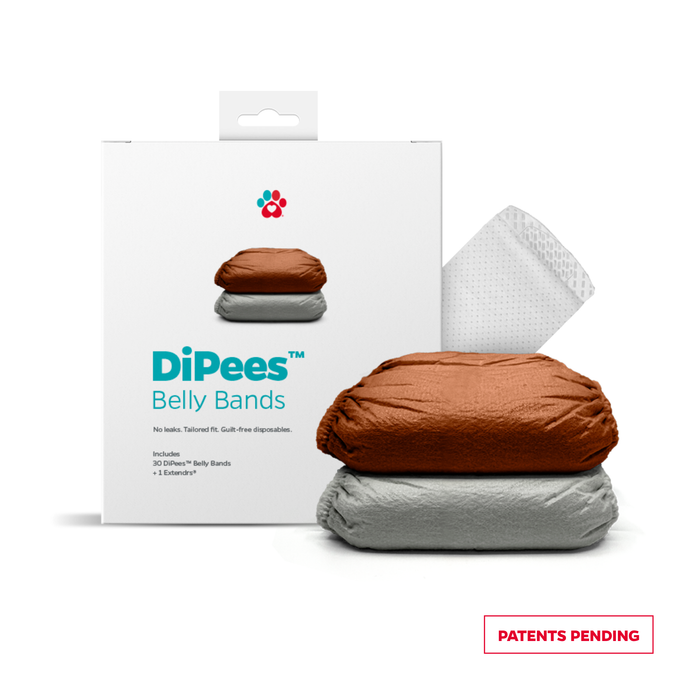 Pet Parents® - DiPees™ Disposable Belly Bands - Dog.Dog.Cat.