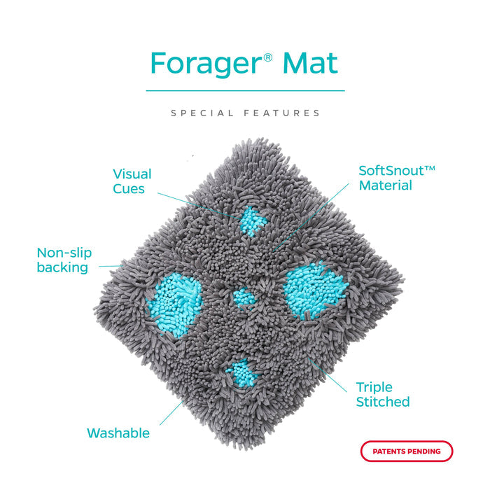 Pet Parents® - Forager® Mat Snuffle Mat for Dogs w/SoftSnout™ - Dog.Dog.Cat.