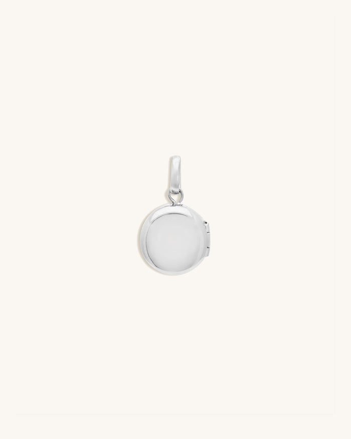Petite Round Diamond Locket