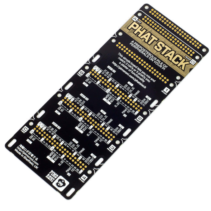 pHAT Stack [Discontinued] by Pimoroni - The Pi Hut