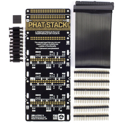 pHAT Stack [Discontinued] by Pimoroni - The Pi Hut