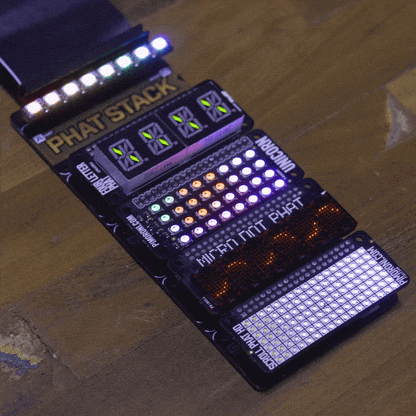 pHAT Stack [Discontinued] by Pimoroni - The Pi Hut