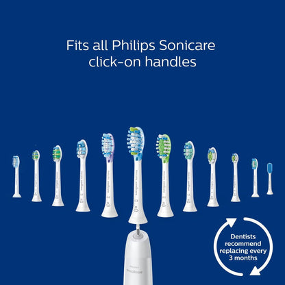 Philips Sonicare Intercare Replacement Toothbrush Heads HX900365 BrushSync Technology White 3 Per Pack