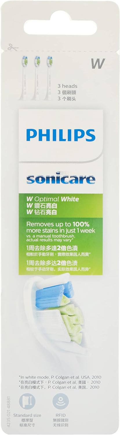 PHILIPS W2 Optimal White Standard 3 Pack DiamondClean White HX606367