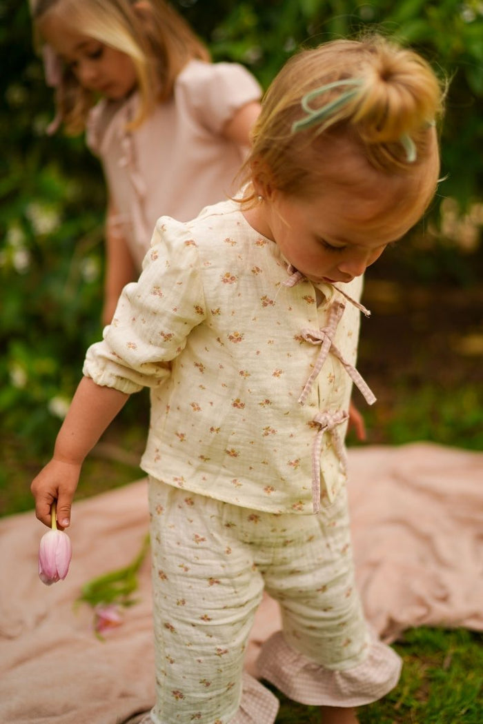 Pijama Sophie Flores Rosa