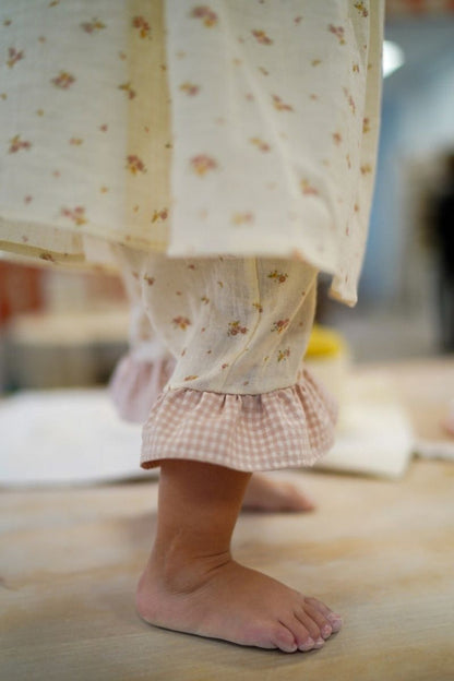 Pijama Sophie Flores Rosa