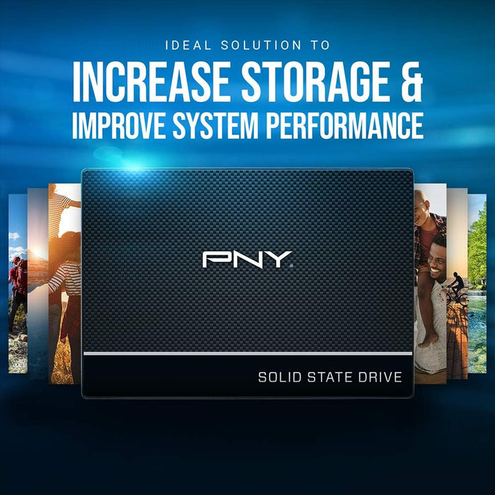 PNY SSD7CS900240RB SATA III Internal Solid State Drive Black 240GB