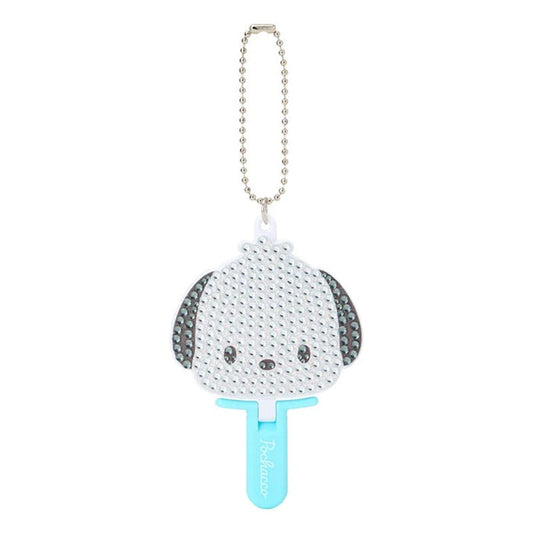 Pochacco Mini Bling Mirror Charm Accessory Japan Original
