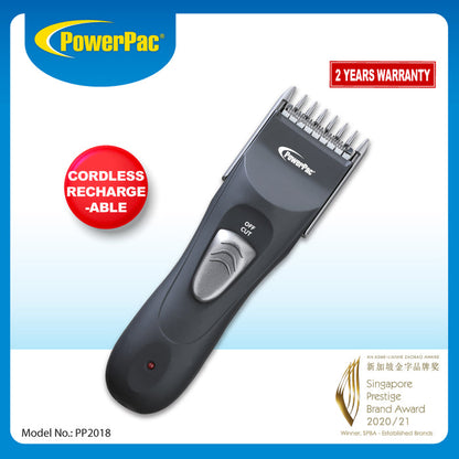PowerPac Electric Hair Cutter, Hair Clipper for Man (PP2018)