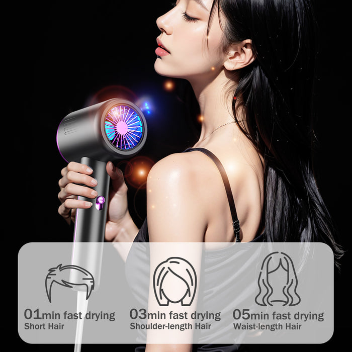 PowerPac High Speed Hair Dryer 1300W (PPH1200A) Pink