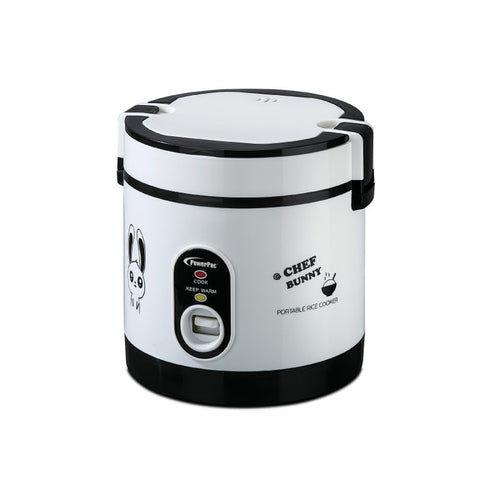 PowerPac Mini Rice Cooker, Electric Lunch Box 0.6L (PPRC09)