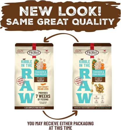 Primal Kibble in the Raw Cat Food - Dog.Dog.Cat.