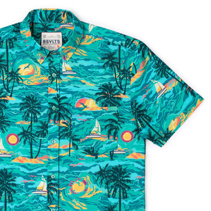 RSVLTS XS RSVLTS Short Sleeve Shirt PTO (Palm Tree Oasis) – KUNUFLEX Short Sleeve Shirt PTO (Palm Tree Oasis) – KUNUFLEX Short Sleeve Shirt