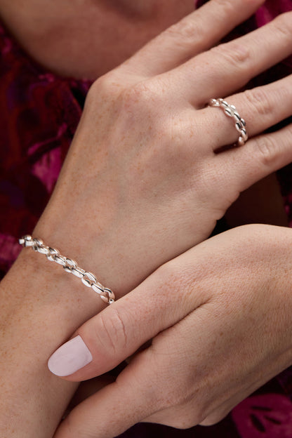 Puffy Rope Chain Bracelet