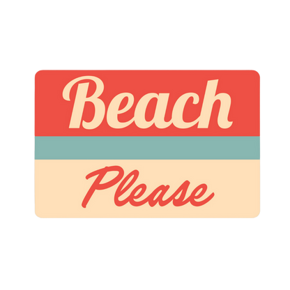 Beach Please Standard or Namedrop | Trucker Hat for Dogs - Dog.Dog.Cat.