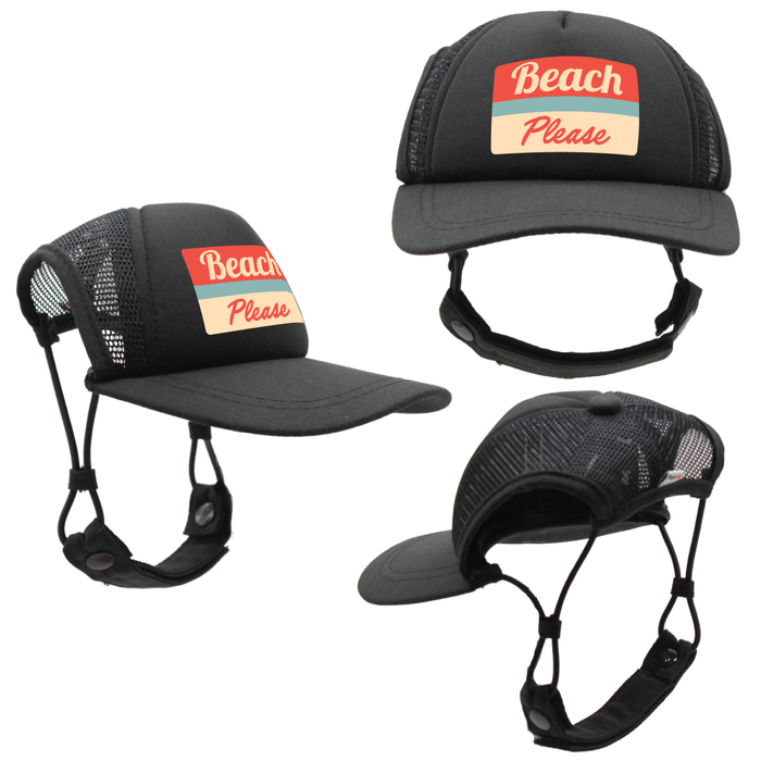 PupLid Beach Please Trucker Hat for Dogs – Lake Tahoe - Dog.Dog.Cat.