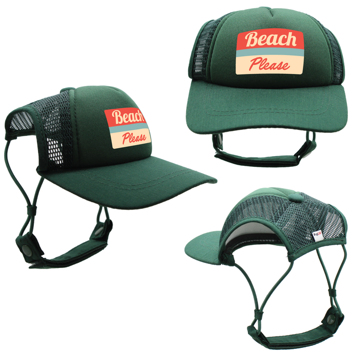 PupLid Beach Please Trucker Hat for Dogs – Lake Tahoe - Dog.Dog.Cat.
