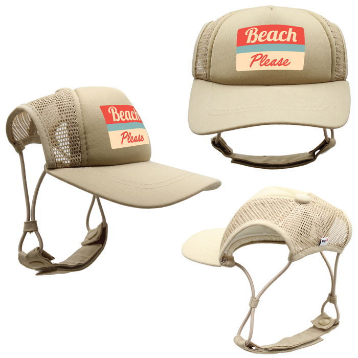 PupLid Beach Please Trucker Hat for Dogs – Lake Tahoe - Dog.Dog.Cat.