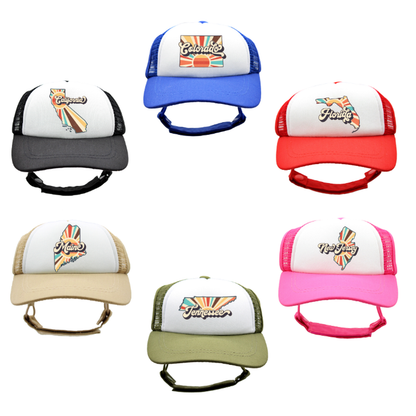 Vintage State | Trucker Hat for Dogs - Dog.Dog.Cat.