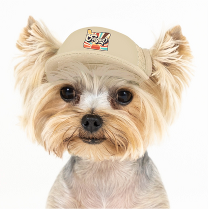 Puplid Vintage State | Trucker Hat for Dogs - California - Dog.Dog.Cat.