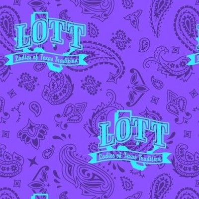 Purple Paisley & Turquoise Logo