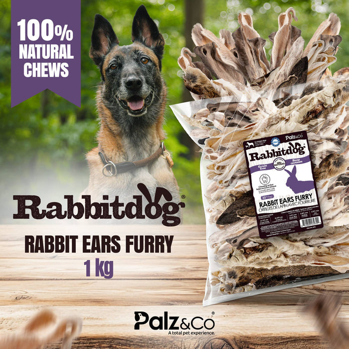 Palz&Co - Rabbitdog Rabbit Ears - 2.2 lbs (1kg) - Dog.Dog.Cat.