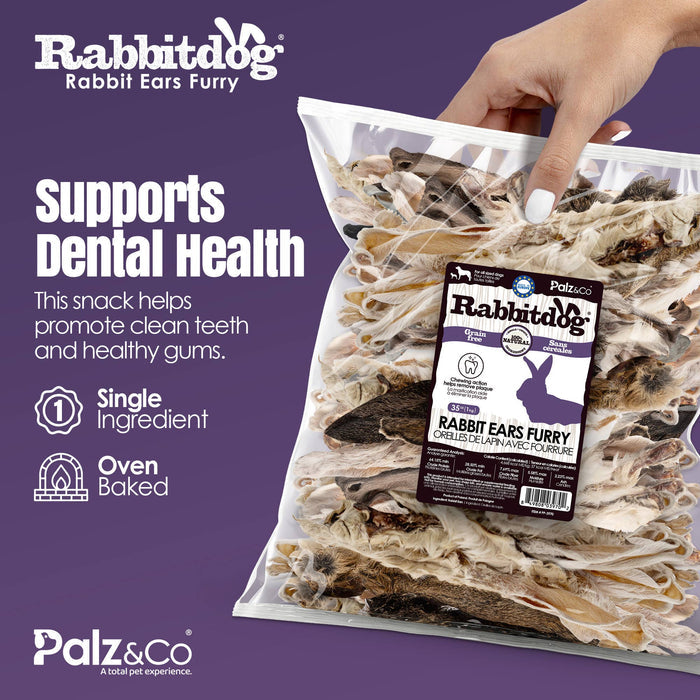 Palz&Co - Rabbitdog Rabbit Ears - 2.2 lbs (1kg) - Dog.Dog.Cat.