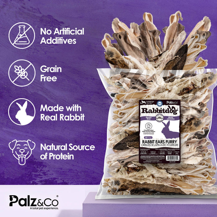Palz&Co - Rabbitdog Rabbit Ears - 2.2 lbs (1kg) - Dog.Dog.Cat.