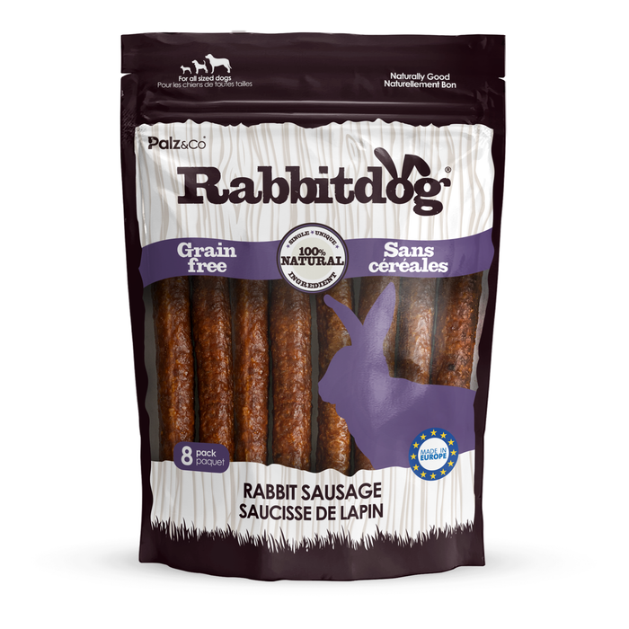 Palz&Co - Rabbitdog Rabbit Sausage Dog Treats - Dog.Dog.Cat.