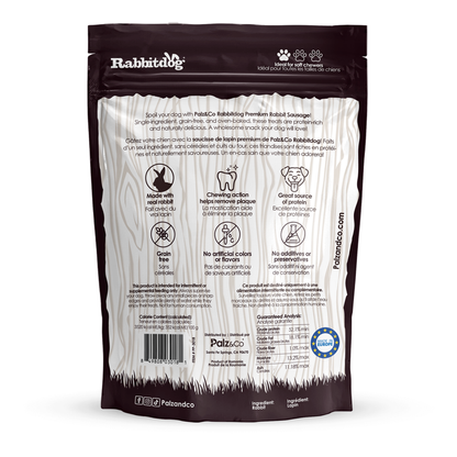Palz&Co - Rabbitdog Rabbit Sausage Dog Treats - Dog.Dog.Cat.