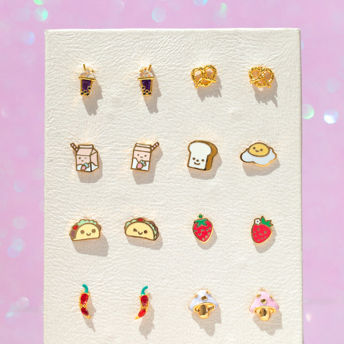 Red Hot Chili Pepper Studs